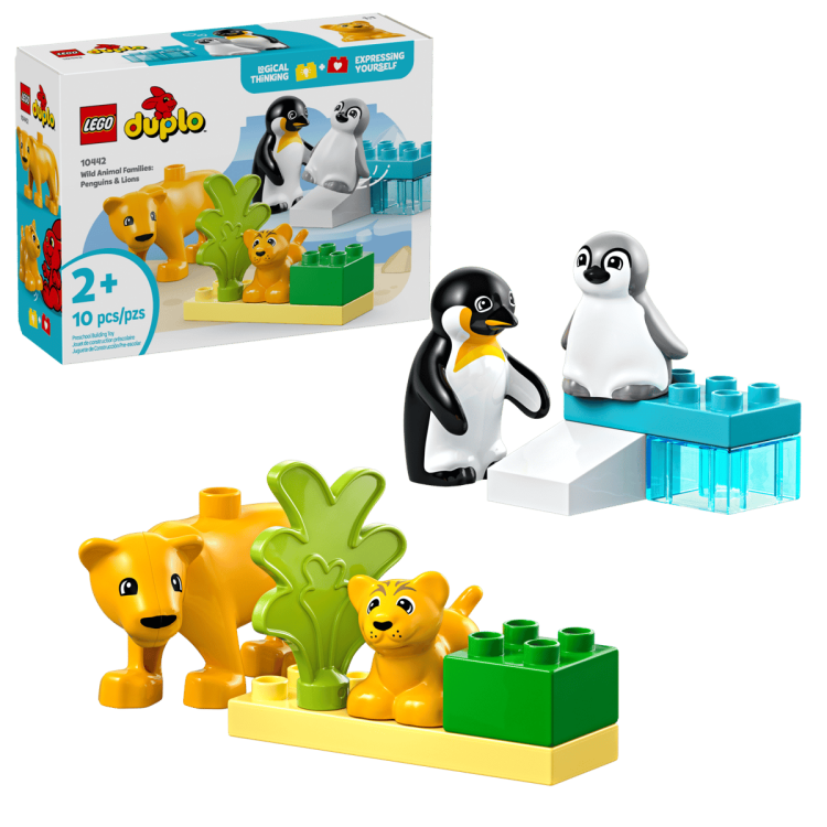 LEGO Duplo – Tučniaky a levy 10442